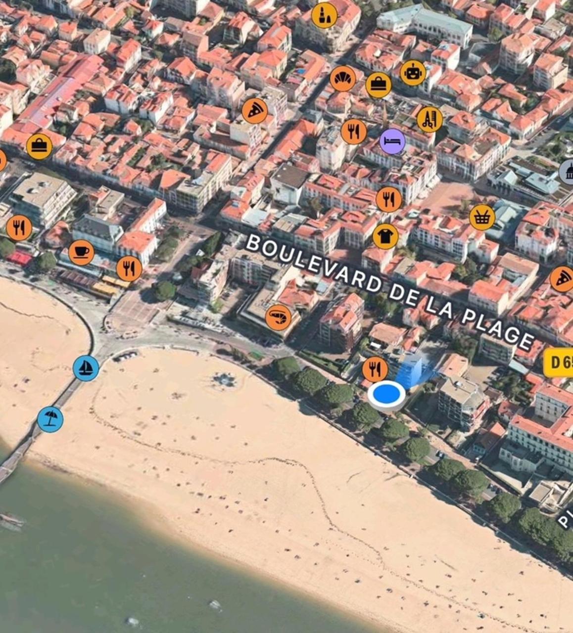 Studio Face Plage / Centre Ville Arcachon Exteriér fotografie